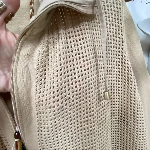 Safari MESH boho spring/summer cardigan/cover up/jscket resort cruise vacay vibe - Picture 8 of 12